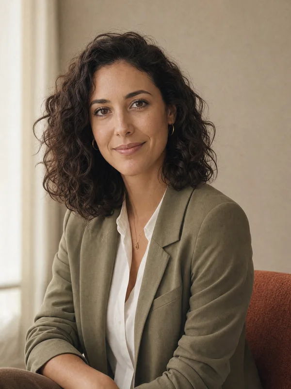 Retrato generado para el perfil ficticio Ainhoa Vidal Meseguer